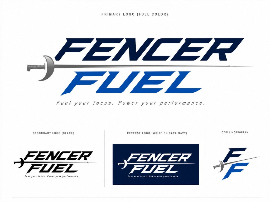 Fencer Fuel brand identity